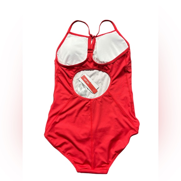 BALEAF womens red racerback athletic competitive swimsuit size 36 NWT - Picture 5 of 9